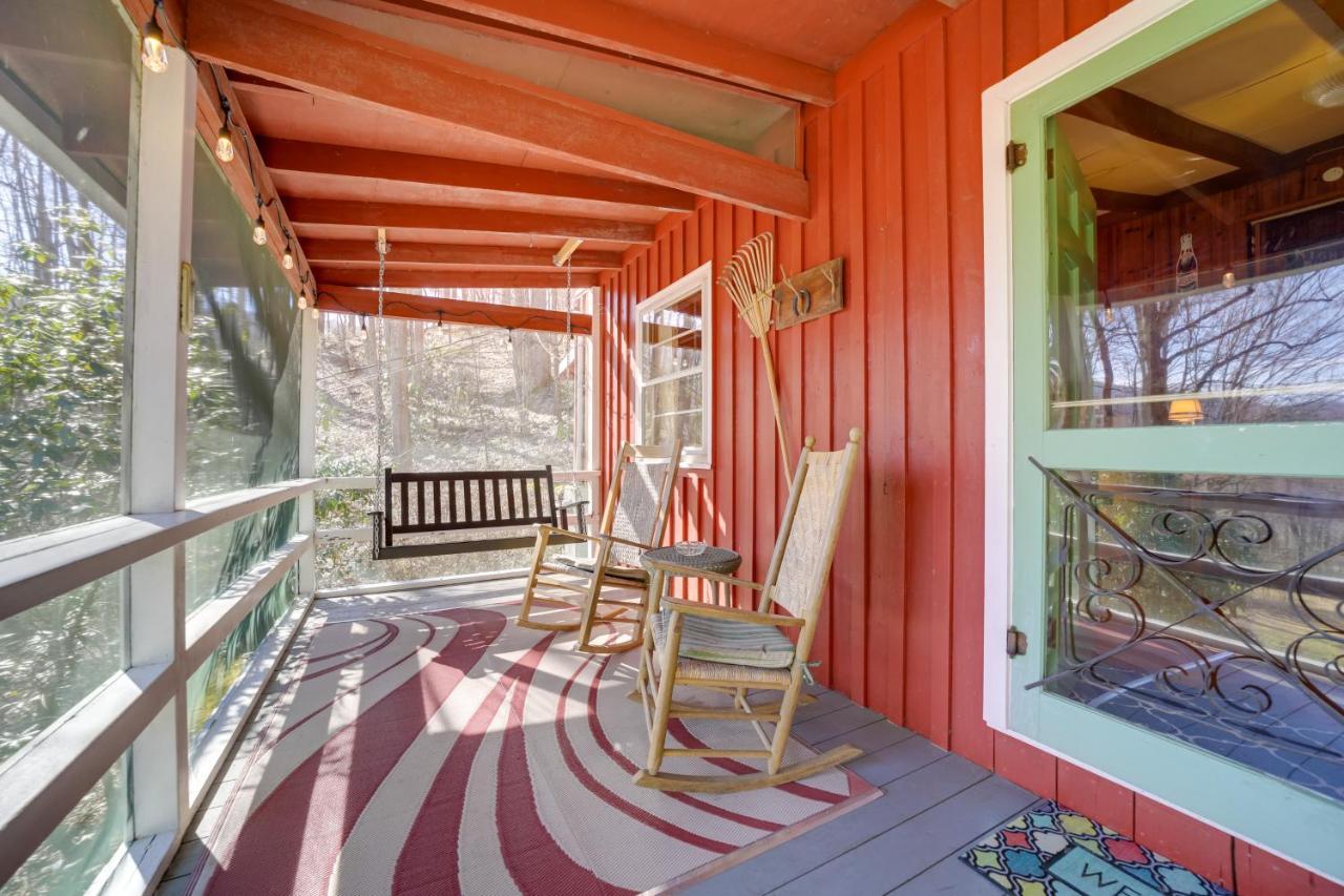 The Red Loft Candler Cottage 18 Mi To Asheville! Exterior photo
